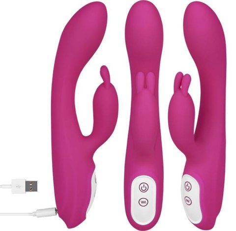 Wibrator Króliczek Podgrzewany Różowy DE-SEXY-HEAT-PNK