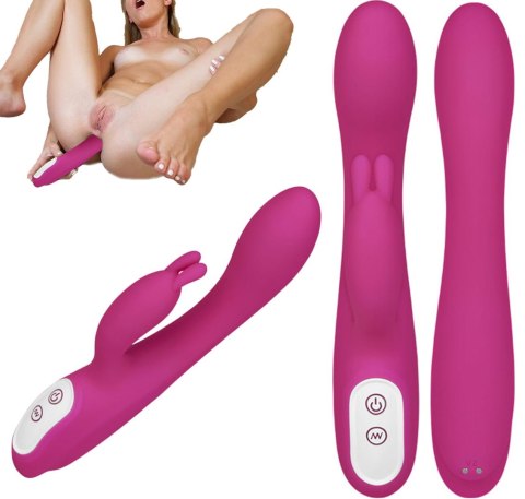 Wibrator Króliczek Podgrzewany Różowy DE-SEXY-HEAT-PNK