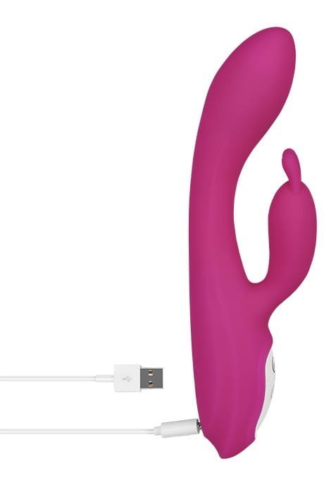 Wibrator Króliczek Podgrzewany Różowy DE-SEXY-HEAT-PNK
