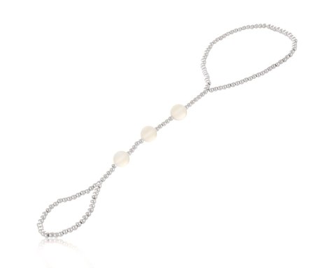 Bransoletka z opalami zdobiąca dłoń (B24/LAT/13AG)