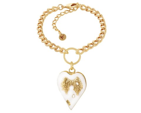 Bransoletka z sercem z kolekcji Angel (B23/ZWE/54/1AU) Bransoletka z sercem z kolekcji Angel (B23/ZWE/54/1AU)