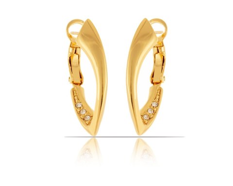 Kolczyki z kryształkami z kolekcji Classic (P10281AU)