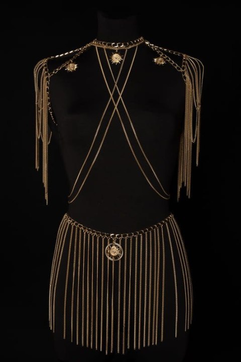 Naszyjnik ze słońcami (C23/FSH/31AU)