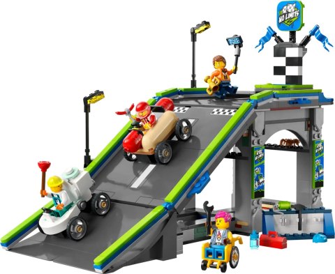 60460 - LEGO City - Bez granic: tor z rampami dla wyścigówek 60460 - LEGO City - Bez granic: tor z rampami dla wyścigówek