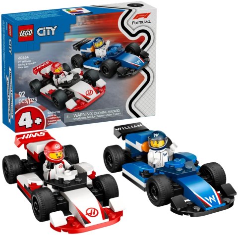 60464 - LEGO City - F1® Bolidy Williams Racing i Haas F1® 60464 - LEGO City - F1® Bolidy Williams Racing i Haas F1®