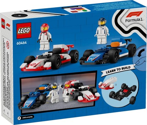 60464 - LEGO City - F1® Bolidy Williams Racing i Haas F1® 60464 - LEGO City - F1® Bolidy Williams Racing i Haas F1®