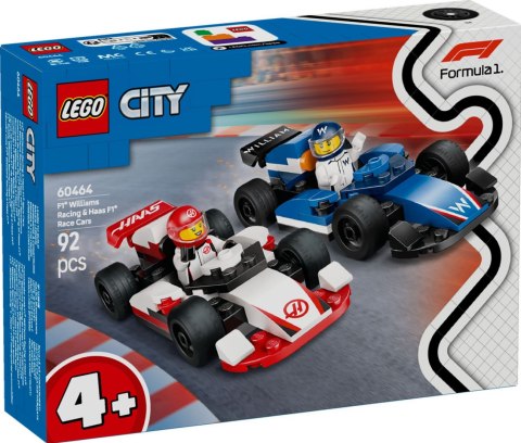 60464 - LEGO City - F1® Bolidy Williams Racing i Haas F1® 60464 - LEGO City - F1® Bolidy Williams Racing i Haas F1®