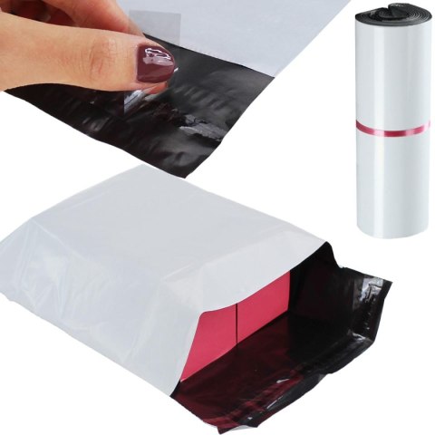 Foliopaki Kurierskie Białe B5 190x250mm - 1000 szt.