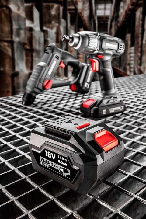 Akumulator Energy+ 18V, Li-Ion 6.0Ah Akumulator Energy+ 18V, Li-Ion 6.0Ah