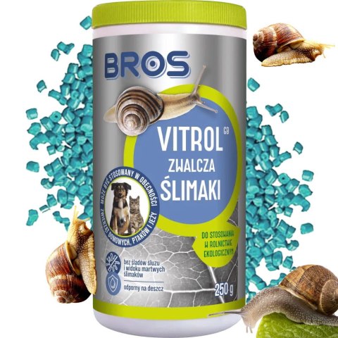 BROS - Vitrol GB zwalcza ślimaki 250g BROS - Vitrol GB zwalcza ślimaki 250g