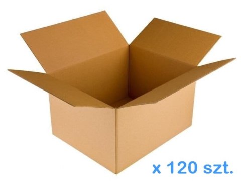 Karton Klapowy 350x250x190mm 380g/m2 - 120 sztuk Karton Klapowy 350x250x190mm 380g/m2 - 120 sztuk