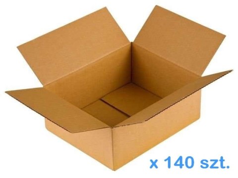 Karton Klapowy 400x300x100mm 3W B 320g - 140 sztuk Karton Klapowy 400x300x100mm 3W B 320g - 140 sztuk
