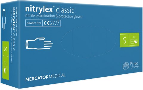 Rękawice Nitrylowe 100 szt. Nitrylex Classic Violet (S 6-7) Rękawice Nitrylowe 100 szt. Nitrylex Classic Violet (S 6-7)
