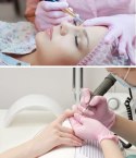 Rękawice Nitrylowe 100 sztuk / Różowe / Nitrylex Pink (XS 5-6)