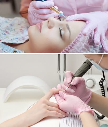 Rękawice Nitrylowe 100 sztuk / Różowe / Nitrylex Pink (XS 5-6) Rękawice Nitrylowe 100 sztuk / Różowe / Nitrylex Pink (XS 5-6)