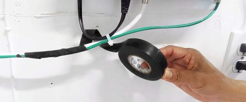 Taśma Izolacyjna PVC 10x10m Czarna - 10 sztuk Taśma Izolacyjna PVC 10x10m Czarna - 10 sztuk