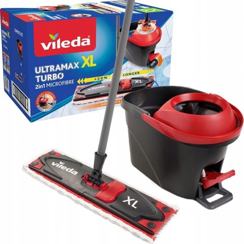 Mop obrotowy Vileda Ultramax TURBO XL Mop obrotowy Vileda Ultramax TURBO XL