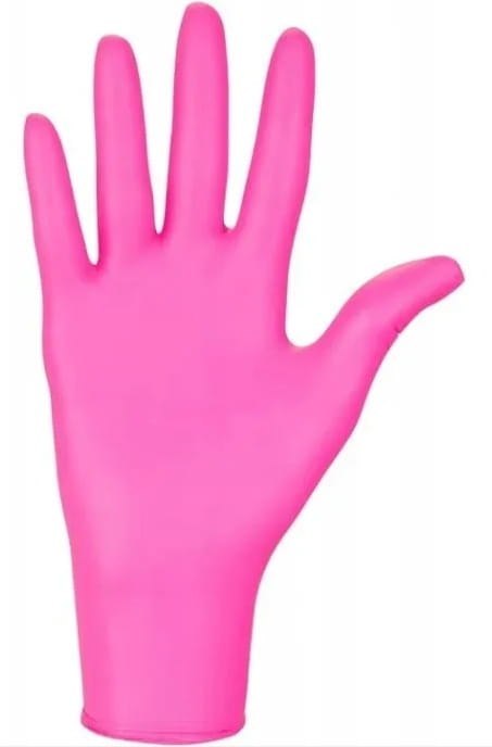 Rękawice Nitrylowe 100 szt. Nitrylex Magenta - 10 szt. (L 8-9) Rękawice Nitrylowe 100 szt. Nitrylex Magenta - 10 szt. (L 8-9)